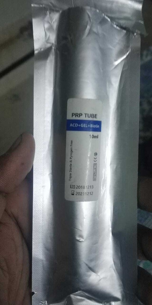 PRP Tube Acd Gel Biotin 10ml at ₹ 85/piece | PRP ACD BIOTIN GEL in Madurai | ID: 22981599191