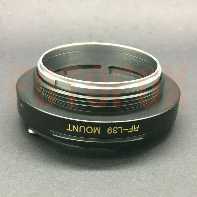 FOTOFOX Contax Rangefinder CRF RF Lens to Leica Mount M39 L39 Adapter RFL39 eBay