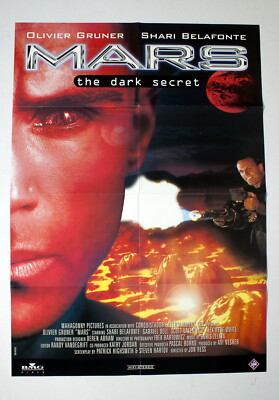 Mars - The dark Secret VIDEO-POSTER A1 German 1-Sheet ´97 Shari Belafonte