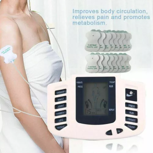 50PCS Massager & Electrode Snap On Replacement Pads For Pulse Tens Unit US - Picture 16 of 17