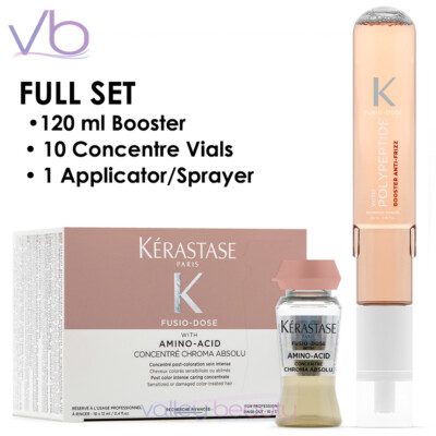 KERASTASE Fusio Dose Treatment Chroma Absolu Concentre + Booster