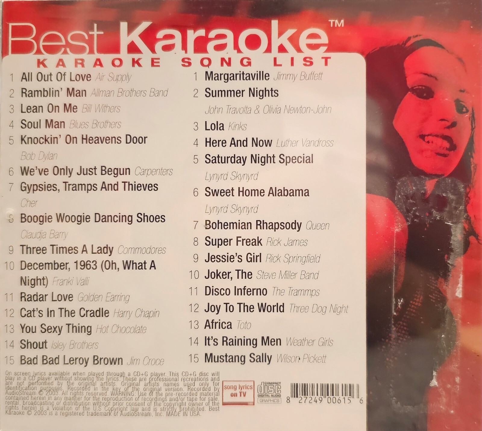 615 POP BEST KARAOKE CDG eBay