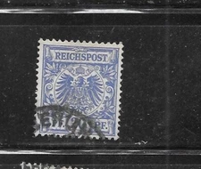 GERMANY GERMAN SC# 49 1889 20PF DEFINITIVE VF USED OLD ANTIQUE CLASSIC STAMP