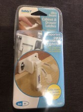 Safety 1st Ultra Secure Cabinet Drawer Latches 4-pack in Package