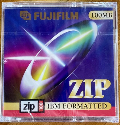 Neu: Fujifilm Zip Diskette - 100MB Disk Original Verschweißt