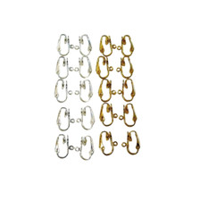 20pc DIY Padded Earring Converters Change Pierced Earrings to Comfort Clip On