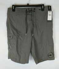 O'Neill Santa Cruz Solid 2.0 Boardshorts, Charcoal, Men's 32