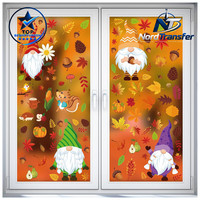 Fensterbilder Herbst 159 StüCk Selbstklebend Ahornblatt KüRbis Truthahn Deko
