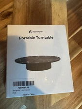 Revopoint Portable Turntable for All 3D Scanners, Equipped with Marked Top Cover