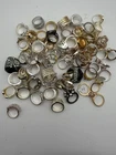 Ring Lot Vintage to Modern Mixed Metals Costume Jewelry Lot 17