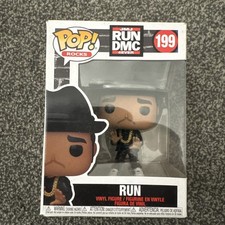Figura de acción Funko Pop Rocks Run DMC JMJ 4EVER 199 vinilo Bobblehead coleccionable