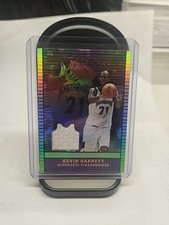2002-03 Topps Jersey Edition Kevin Garnett Game-Worn Patch Wolves F729