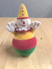Vtg. BRIO Sweden Holiday Clown Preschool/Baby Jingles