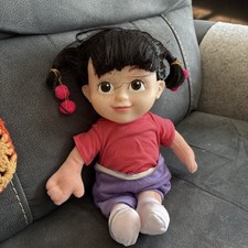 Disney store Pixar Monsters Inc Boo Soft Bodied Doll 12” Tall