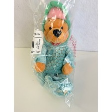 Disney Store Winnie the Pooh Pisces Zodiac Mini Bean Bag Plush 8" NIP