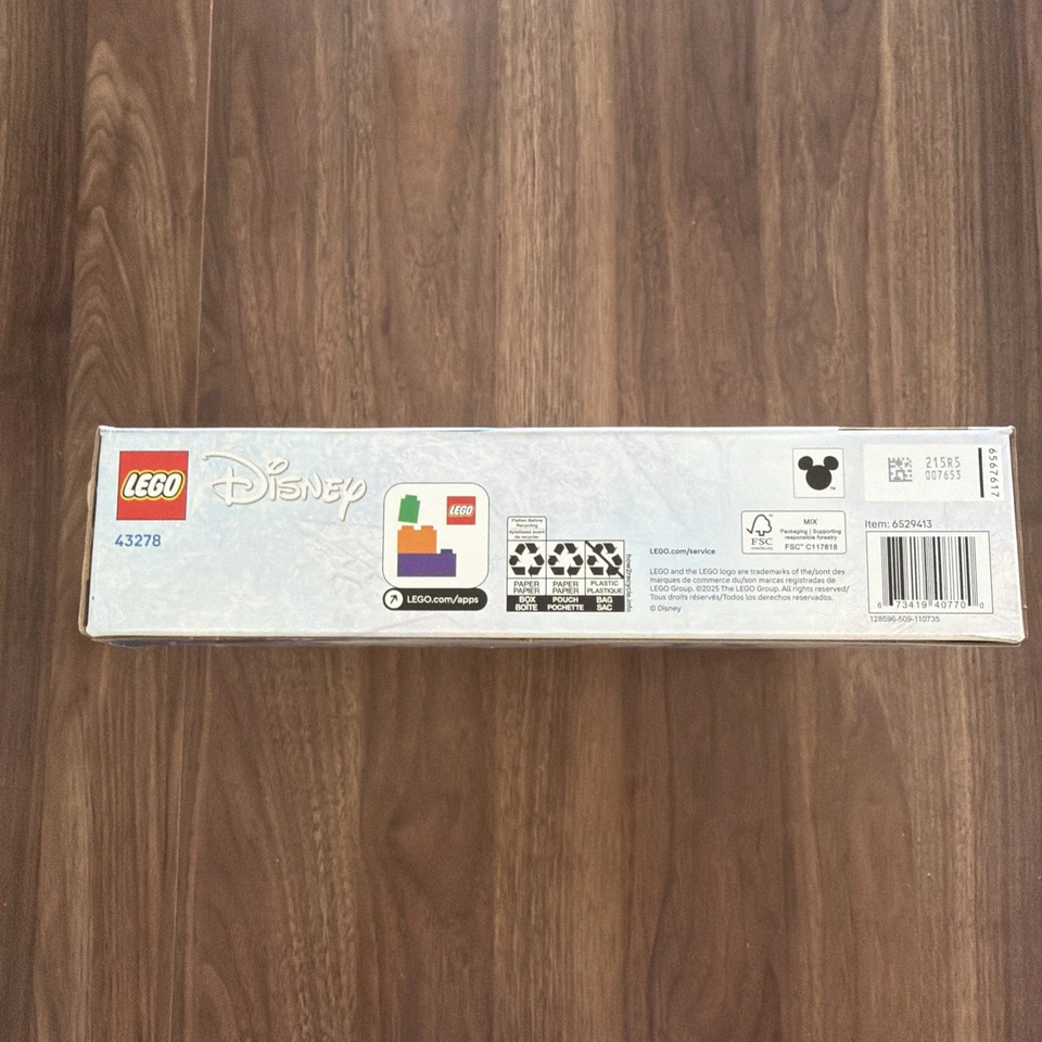 LEGO EMPTY BOX ONLY 43278 Disney Frozen Mini Arendelle Castle Elsa’s Ice Palace - Image 4 of 4