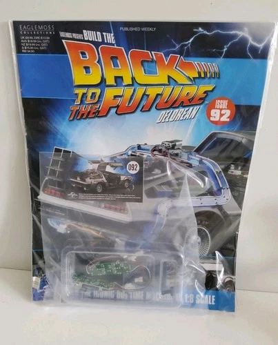 Eaglemoss 1:8 Build the Back to the future Delorean Issue 92 New and Sealed.