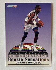 1992-93 Fleer Rookie Sensations #7 Dikembe Mutombo - Nuggets