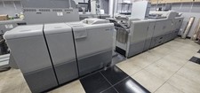 Ricoh Pro C7110x, 5th COLOR, Plockmatic Booklet Maker, Face Trim, Square Back
