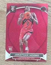 2024-25 Totally Certified Jonathan Mogbo RC - Red Mirror - 173 Toronto Raptors