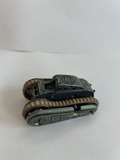 GAMA Panzer T56 &ndash; Blechspielzeug &ndash; US-Zone Germany &ndash; D.R.G.M &ndash; original