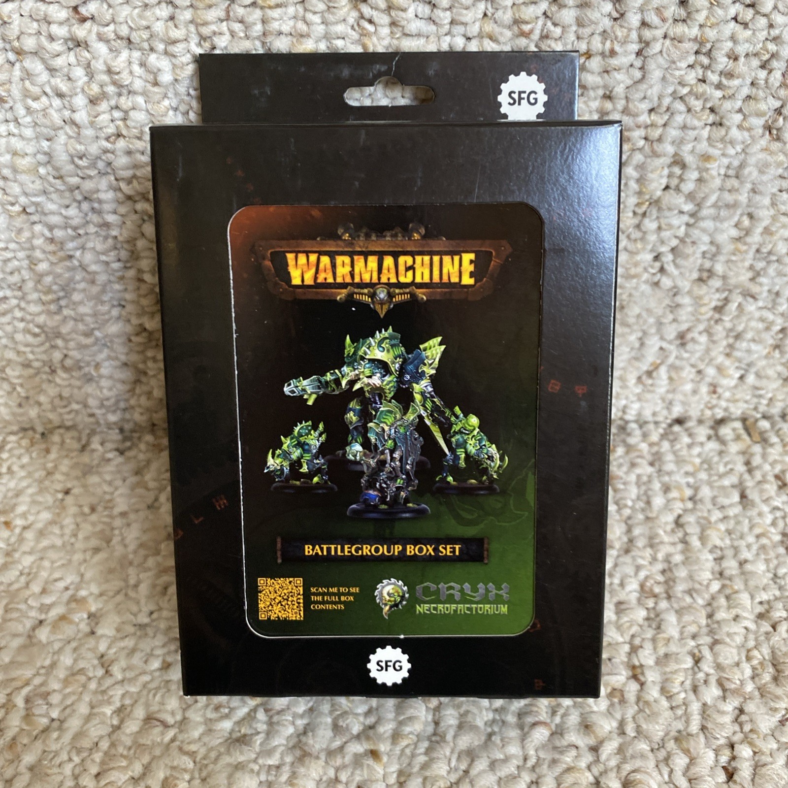 Warmachine Cryx Necrofactorium Battlegroup Box CRX062 - brand new
