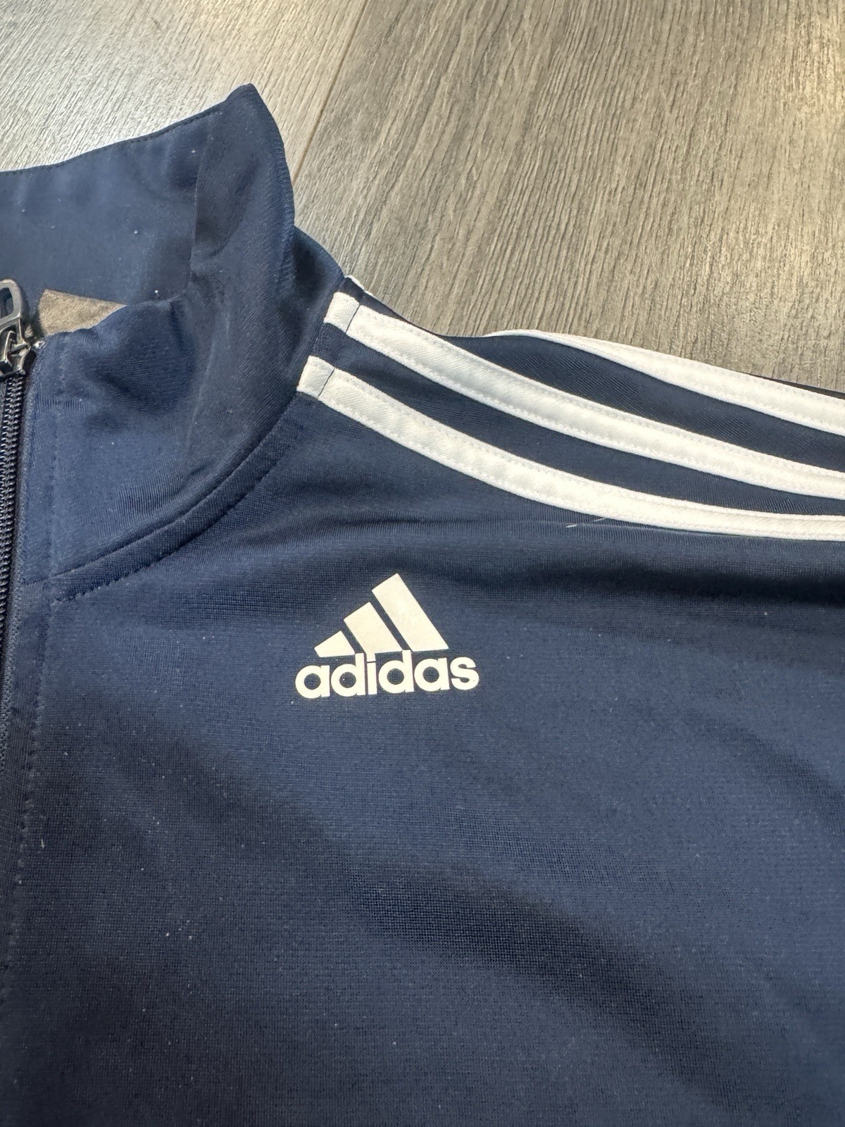 Adidas Tiro Track Jacket BK4089 Blue Mens Size Medium Pre-owned image 3