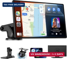 Wireless CarPlay Screen for Car, 9 Inch Portable Touchscreen for Apple CarPlay