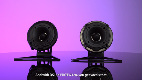 DS18 PRO-TW120B 3” PRO Aluminum Super Bullet Tweeter 240 Watts Max Power - Pair - Video 1 of 1