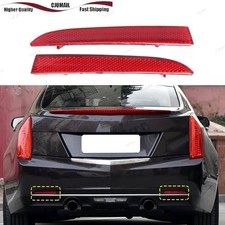 For Chevrolet Camaro Traverse For Cadillac ATS XT5 Rear Bumper Reflectors Pair