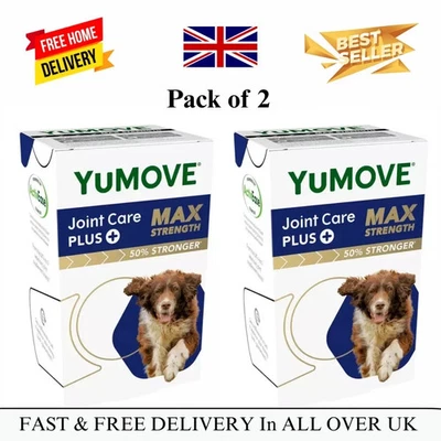 Lintbells YuMOVE Senior MAX Strength Dog Joint Supplement Stiff Older Dogs-240