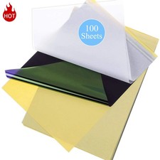 POSEIDON A4 Tattoo Transfer Paper 10-pcs Blue Stencil Tracing Paper Kit