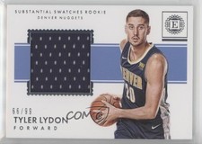 2017 Panini Encased Substantial Swatches Rookies 66/99 Tyler Lydon #SR-TLY 1e5