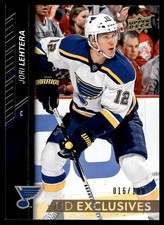 2015-16 Upper Deck UD Exclusives Jori Lehtera 016/100 St. Louis Blues #163