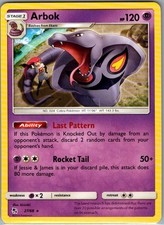 Arbok 27/68 Non Holo Hidden Fates - Pokemon Card - NM
