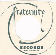 Fraternity BigBoppa Reproduction Company Record Sleeves 5 Pack 