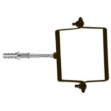 COLLARE PER PLUVIALE QUADRO PREVERNICIATO 80x80 mm - 2 pezzi