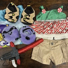 Build a Bear Lot Clothes Accessories Star Wars Lightsaber Hello Kitty Dress Bag