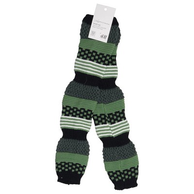 H&M, Beinstulpen, Unisex (Erwachsene), Grün/Schwarz/Weiß #YRB
