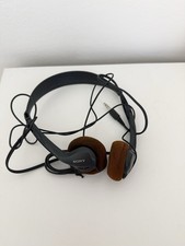Sony Headphones Walkman Vintage Retro Sony Brown 1980s