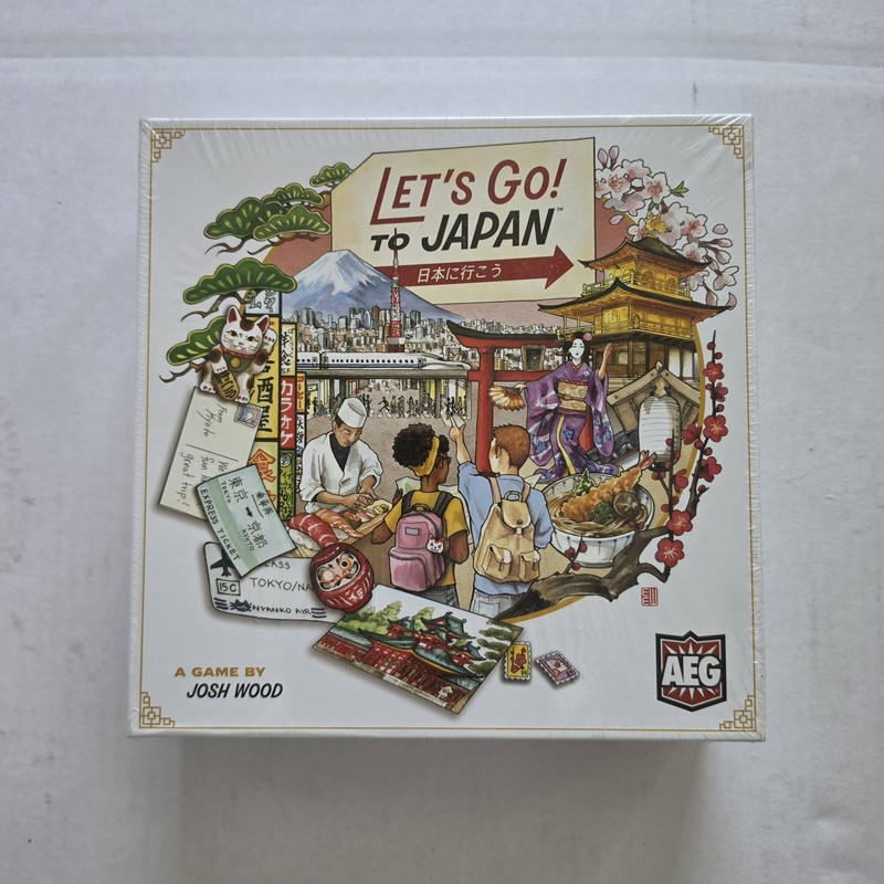 Let's Go! To Japan - Board Game - Published by AEG - New & Sealed
