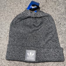Adidas Grove 2.0 Unisex Beanie Black-White/Grey/White New With Tags