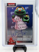2026 Topps Series 1 Celebration Boston Red Sox Mascot Wally Green MonsterAUTO/99