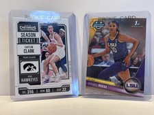 Caitlin Clark Angel Reese 2023 ROOKIE Cards Lot Indiana Fever Atlanta Dream