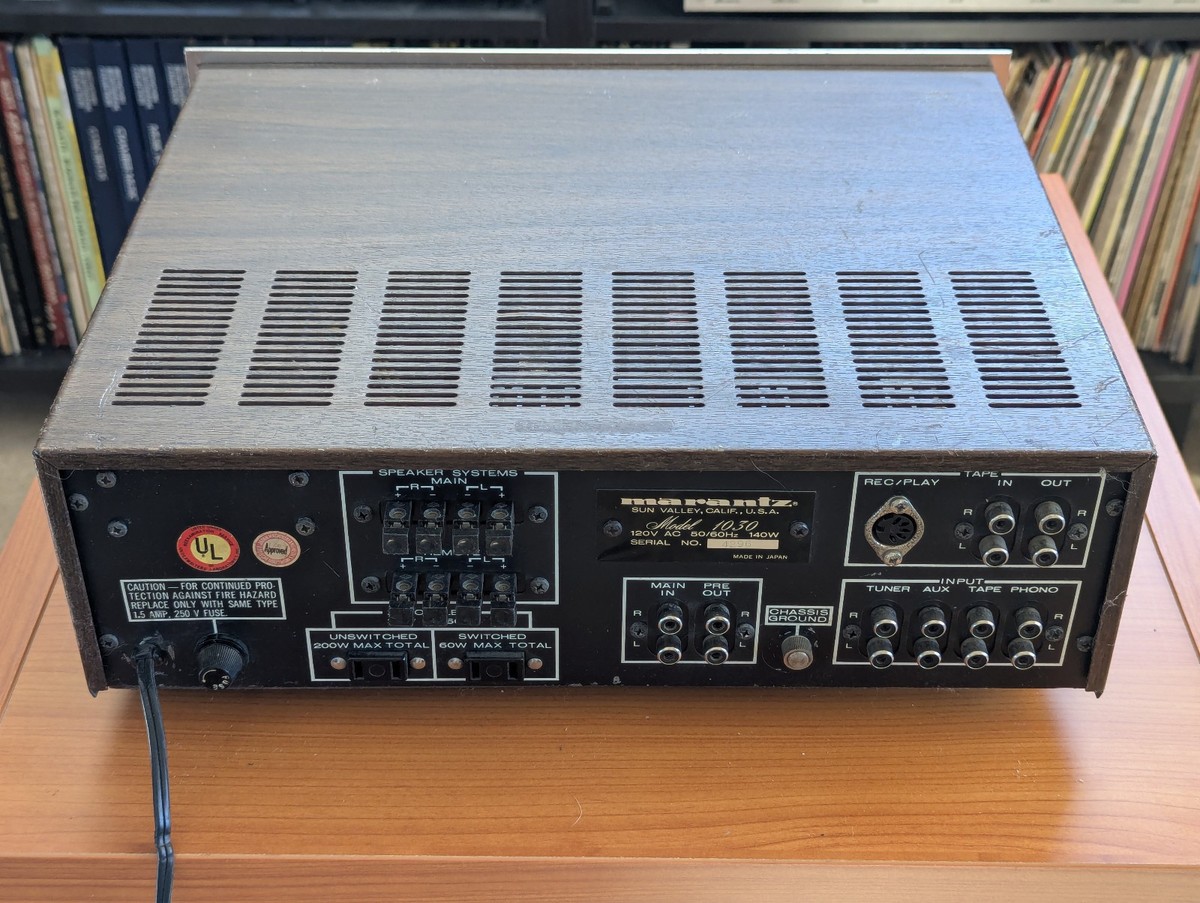 Marantz 1030 Integrated Amplifier (premium-level recap) | eBay