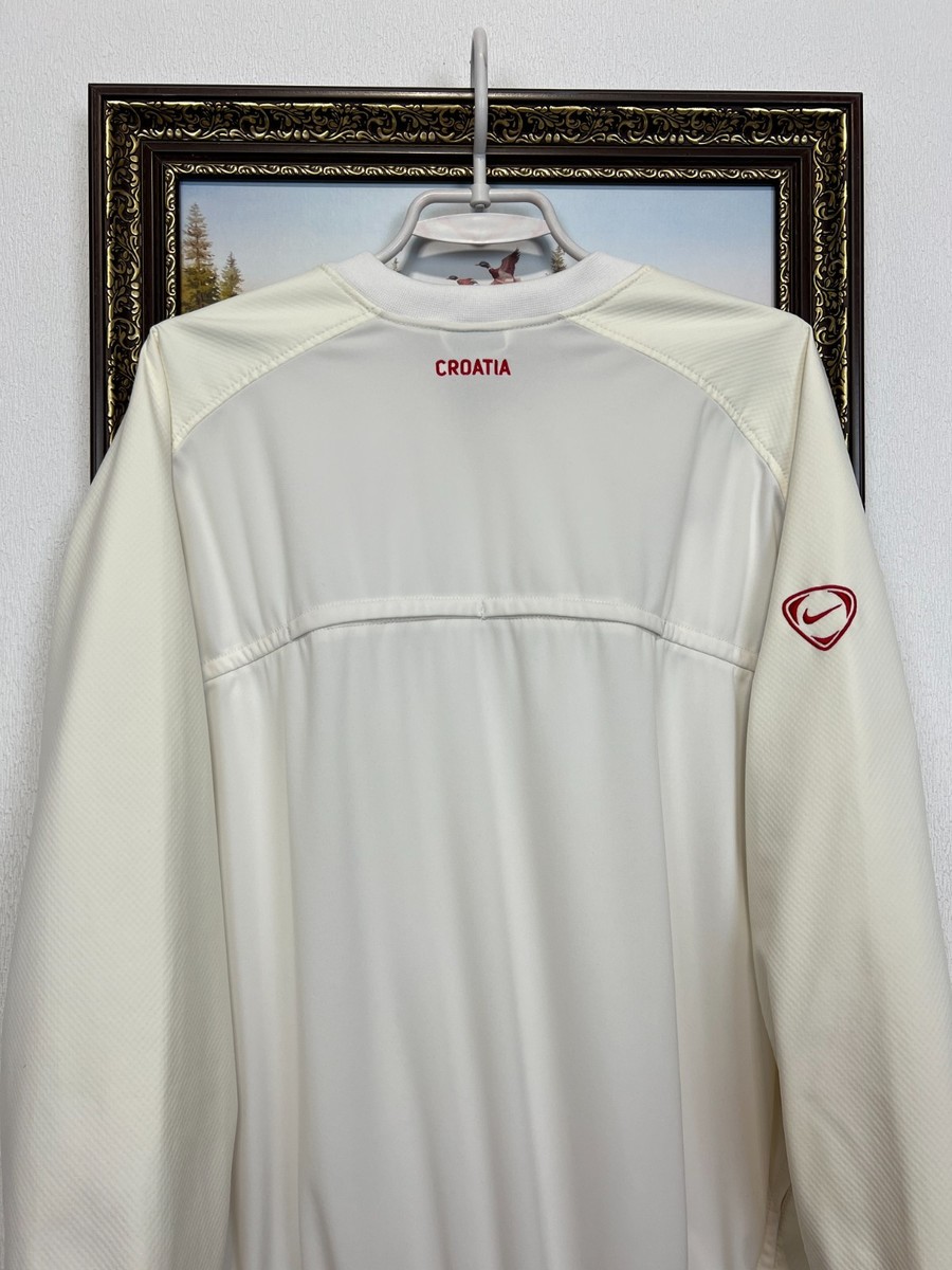 Vintage Nike Croatia Football Train Sweatshirt Mens Jacket Player