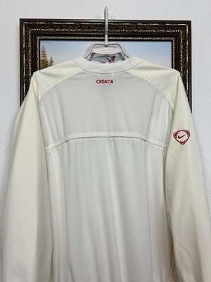 Vintage Nike Croatia Football Train Sweatshirt Mens Jacket Player