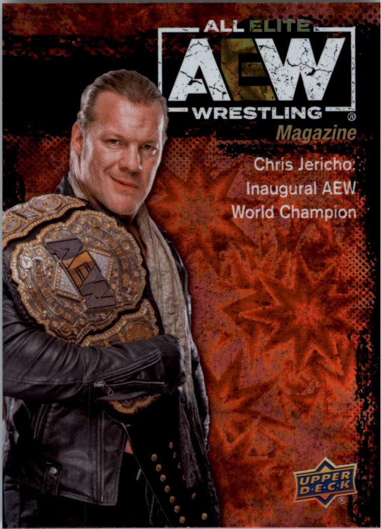 2021 Upper Deck AEW Dynamite #84 Chris Jericho SP - WS
