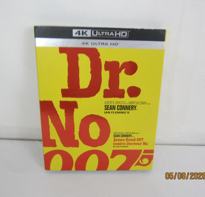 Dr. No 4K Ultra HD Blu-Ray Movie {Standard}