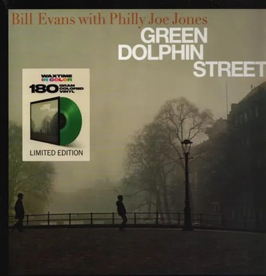 LP Bill Evans Green Dolphin Street 180G, TRANSLUCENT GREEN VINYL NEW OVP